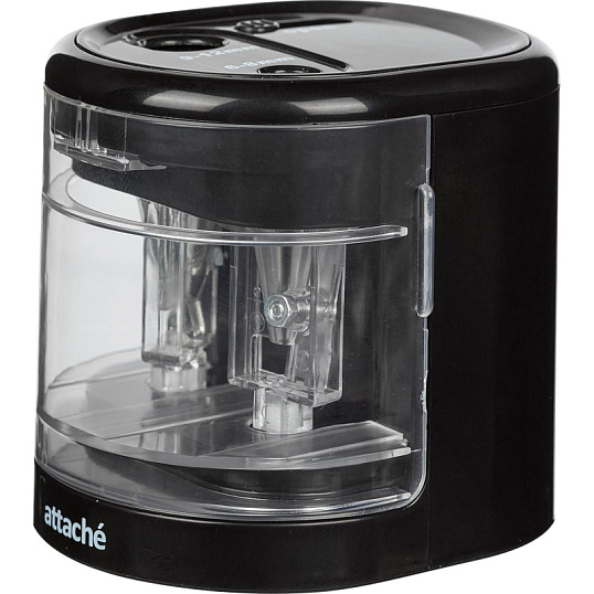 Точилка электрическая Attache Leader 2 отвер.6-8 мм и 9-12 мм,набатарейках