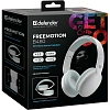Наушники Defender FreeMotion B480 белый, микрофон, Bluetooth