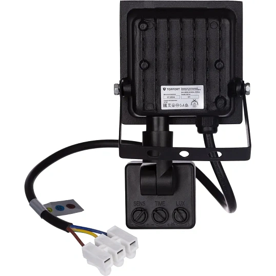 Прожектор светодиодный TOPFORT LED FL MS 20W 6500K 1700Л c датчик. движения