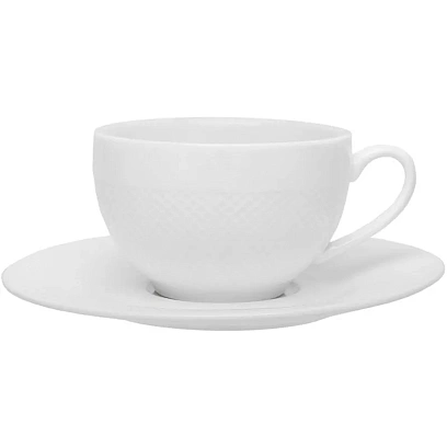 Чайная пара TUDOR ENGLAND Royal Sutton 350мл (чашка + блюдце) в  коробке