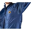 Комбинезон многоразовый защитный с капюшоном JetaSafety JPC75b синий р.М
