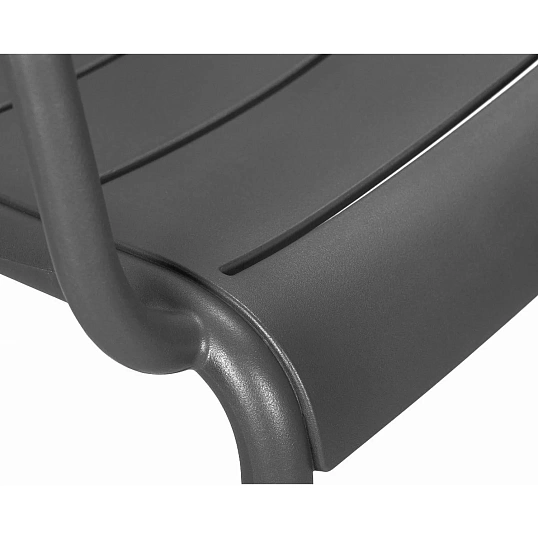 Кресло LO_обеденное DOBRIN TIM ARM LMZL-PP903_P_GR-04 темно-серый