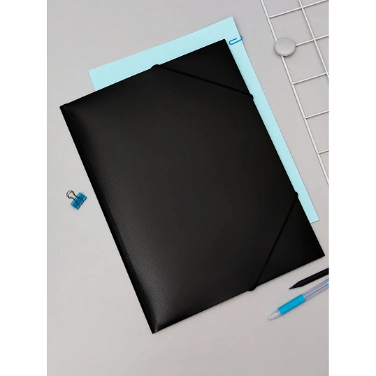 Папка на резинках ATTACHE F315/06 черная