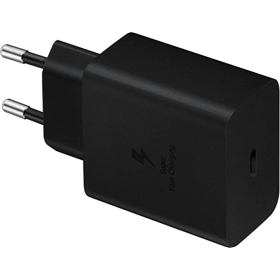 Блок питания 5А Samsung 45W PD Power Adapter USB-C, черный