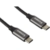 Кабель 100W, 5A, 1м, Type-C to Type-C, for MacBook, черный BT-JCBL-008/U178
