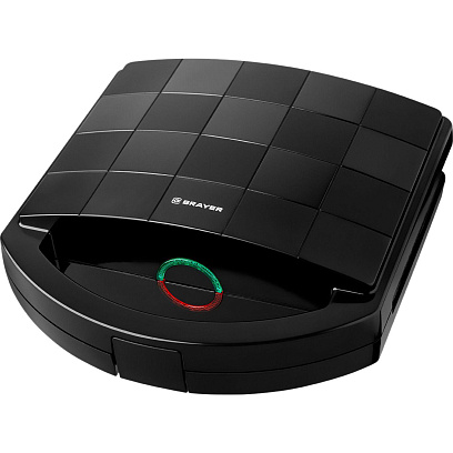 Вафельница BRAYER 2307BR, 750Вт, белг.вафли,панель 22,5x13 см,антиприг.покр