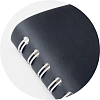 Ежедневник датированный 2026 IF 14х20см 160л, на спир, Basic I1751emb/black