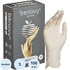 Перчатки латекс., нестер, с пудрой, Benovy (S) 50 пар/уп