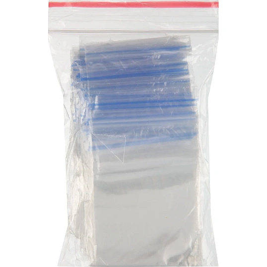 Пакет с замком (Zip Lock) 4х6 см, 28 мкм, 1000 шт/уп