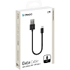 Кабель Deppa (72313)USB-A - USB-C, черный USB 2.0, 2.4A, 2м