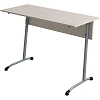 Парта МЕТ_ Стол ученический Гармония 2-местный 6г.р. шамони св./серый