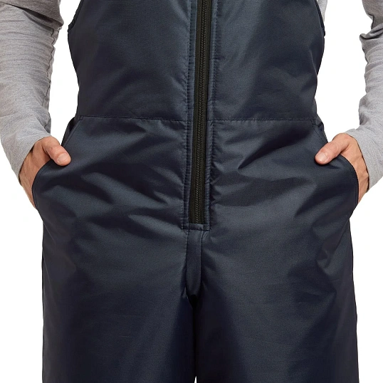 Полукомбинезон рабочий зимний мужской з47-ПК синий (р.52-54) 170-176