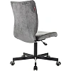 Кресло VB_EChair 303 серый Light-19 крестов. металл черный