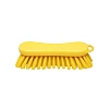 Щетка ручная скраб, типа 'страйт' FBK 210х70мм жесткая желтая 15063-4