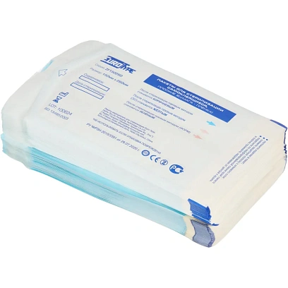 Пакет для стерилизации комби.самокл. 150х260мм. (200шт./уп.) ЕвроТайп