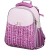 Ранец Комус Класс Basic Fashion твид розовый, 2 отд., эргоном. спинка