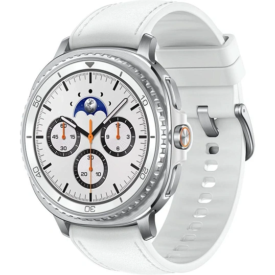 Смарт-часы Samsung Galaxy Watch 8 Classic LTE 46мм сере/бел(SM-L505FZWACAU)
