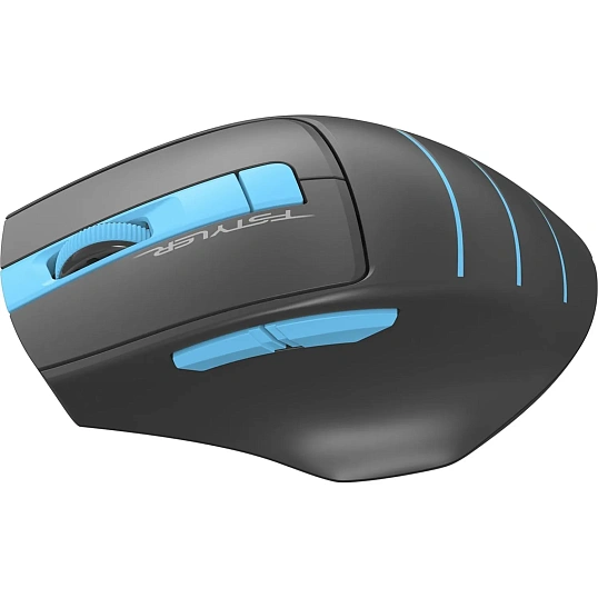 Мышь компьютерная A4Tech Fstyler (FG30S BLUE) сер/син/2000dpi/беспров/6кн