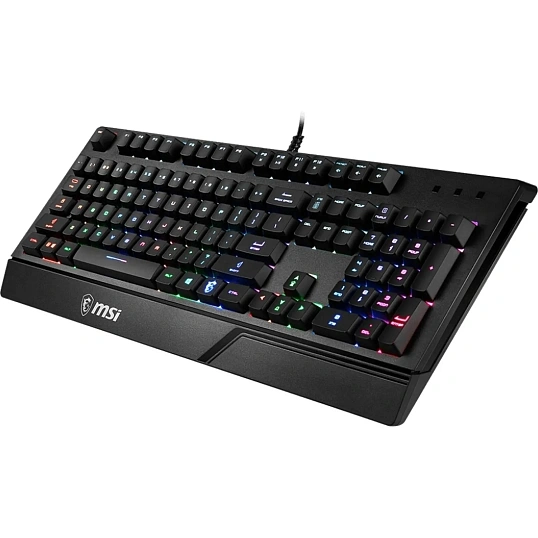 Клавиатура MSI (S11-04RU230-CLA) Vigor GK20 RU USB Multim. gamer LED черн