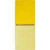Блокнот А5,60л,кл,спир,пласт.обл,тонир.бл. Attache Bright colours Желтый