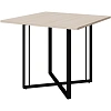 Стол переговорный K-Loft Director 241S013  900х900х752 дуб сканд/черный