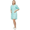 Халат для медицинского персонала жен. М20 ХЛ морская волна(р44-46) 158-164