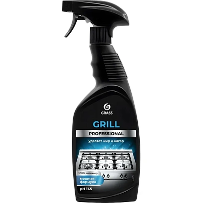 Профхим от пригаров щел д/чистки гриля,духовок Grass/Grill PROF, 0,6л_т/р