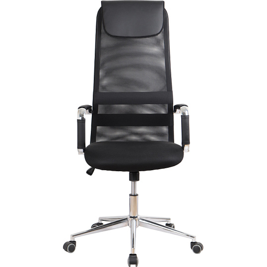 Кресло BN_SH_EChair-565 TW сетка/ткань черный, хром