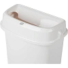 Контейнер для мусора (корзина) Luscan Prof Etalon 12л белый 151041