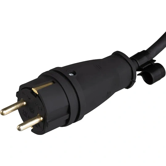 Удлинитель Topfort метал. КГ 2x2,5 кв.мм 20м 16А 4 гнезда б/з.,с/загл.,IP44