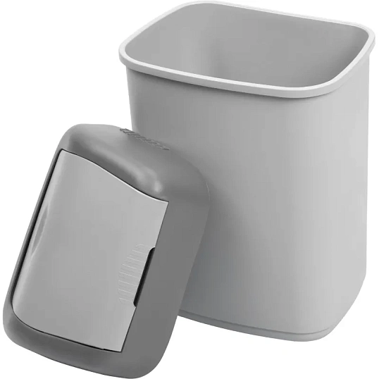 Контейнер для мусора подвесное 14л с качающейся крышкой 327