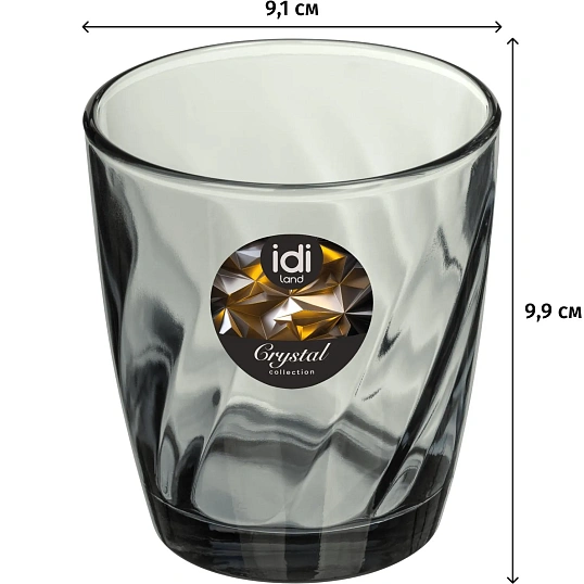 Стакан Crystal 360мл 6шт