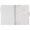 Бизнес-тетрадь А4,140л,кл,спир.пласт Attache Selection Flower Dreams 876751