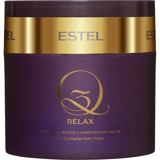 Маска для волос с с комплексом масел Q3 RELAX 300мл Q3/300/M