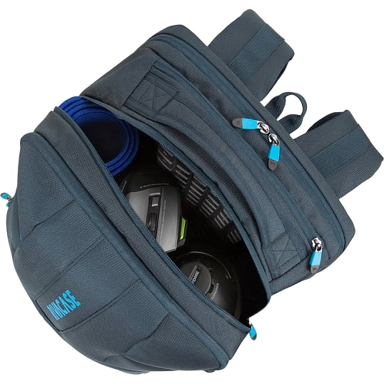 Рюкзак для ноутбука RIVACASE 7861 dark blue Borneo-ECO 17.3 (28л) / 4