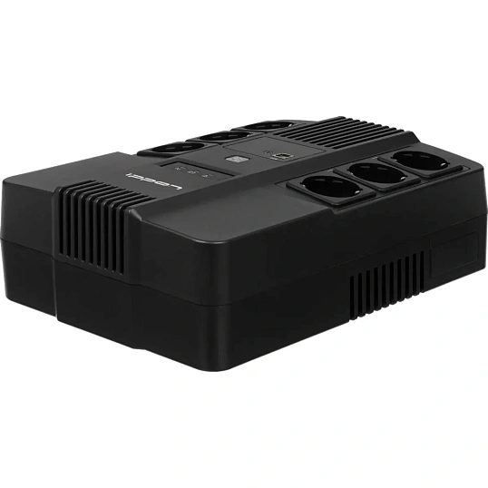 ИБП Ippon Nut 650 650ВА/360Вт черный(2050150)