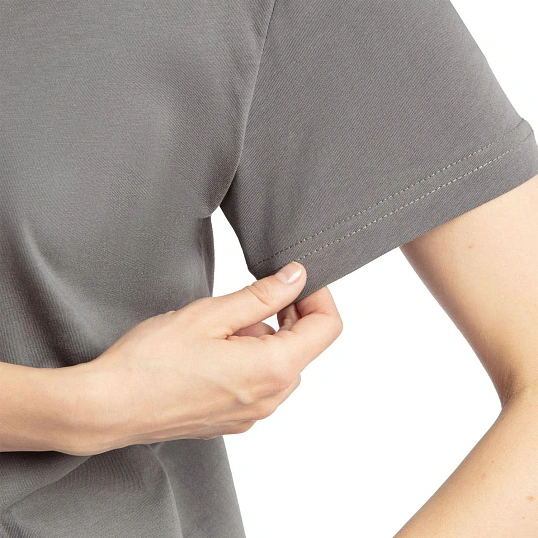 Футболка Ф01 (160 г.) с кор.рукавом т.сер.(XXXL)
