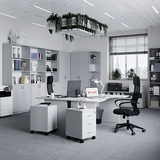 Тумба Easy One д/оргтехинки (908896)серый