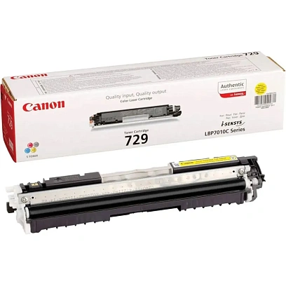 Тонер-картридж Canon Cartridge 729 (4367B002) жел. для LBP-7010C