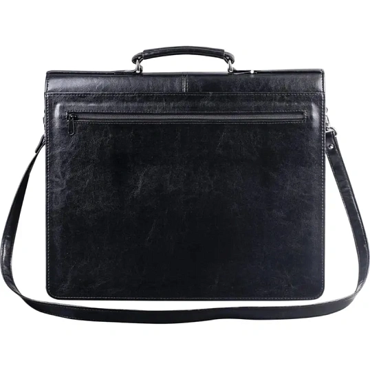 Портфель Бизнес имп.винилискожа,черный,мод.309/чер