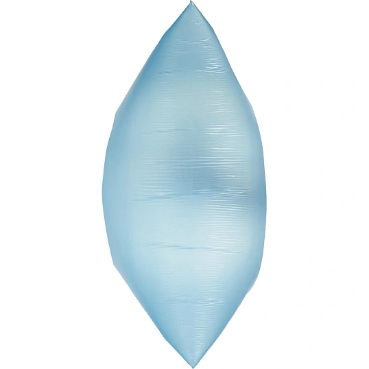 Мешки для мусора ПНД 60л 12мкм 15шт/рул синие 60х70см Luscan Bio с зав