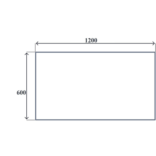 Стол SP Бюджет 2362.290 (402660) 1200х600х740 Белый шагрень