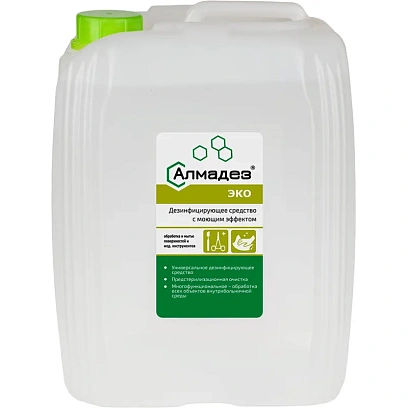 Дезинфицирующее средство Алмадез-Эко, 5 л, концентрат, евро