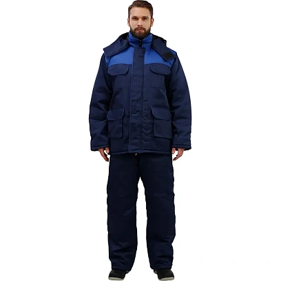 Костюм рабочий зимний з12-КПК син/вас (56-58) 158-164