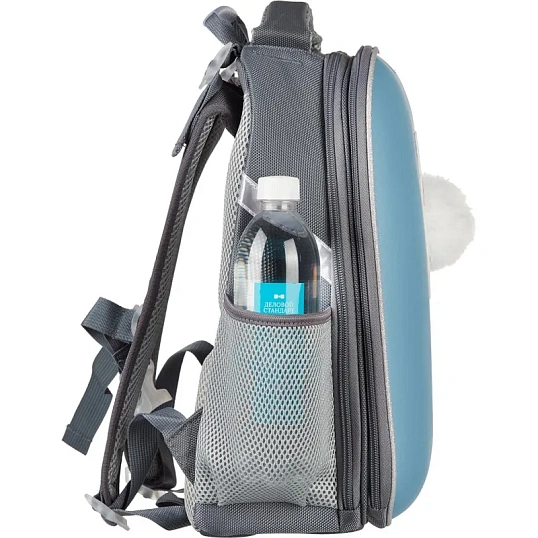 Ранец Basic Мордочки Зайчик, 2 отд., эргоном. спинка