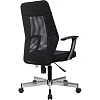 Кресло VB_EChair 225 DSL черный сетка/ткань хром
