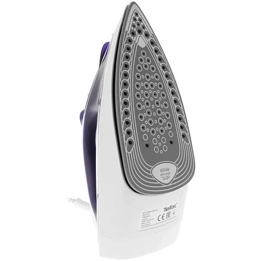 Утюг Tefal FV2837E0, 2400ВТ, белый/синий