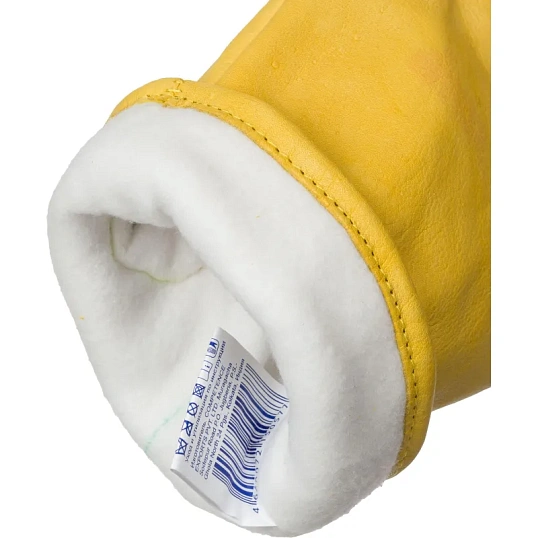 Перчатки защитные ДИГГЕР кожаные желтые КРС на ТИНСУЛЕЙТЕ р.10,5 (утепл)