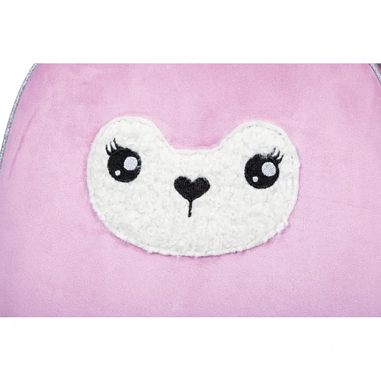 Ранец Basic Лама розовая, 2 отд., эргоном. спинка    