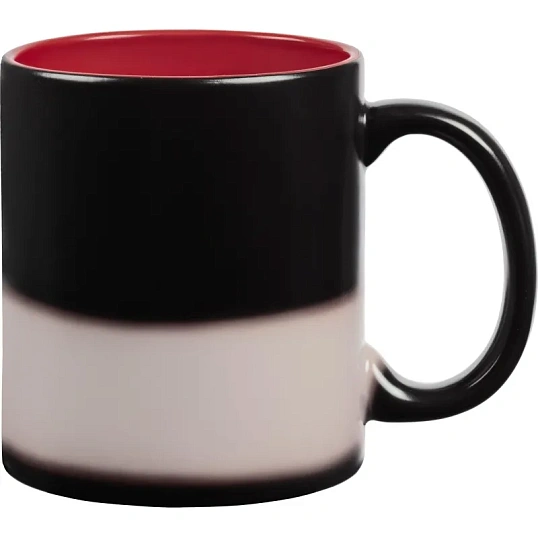 Кружка хамелеон On Display, матовая, красно-черная арт.10869.50